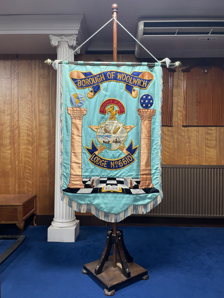 Borough of Woolwich Lodge No. 6610 banner