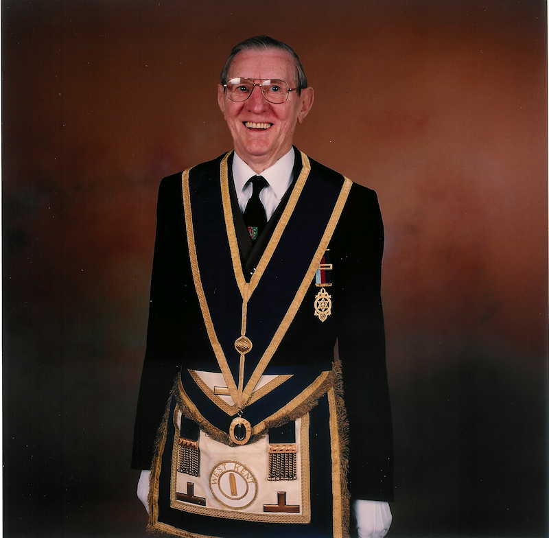 Portrait of W Bro J G Harrison BEM ISM