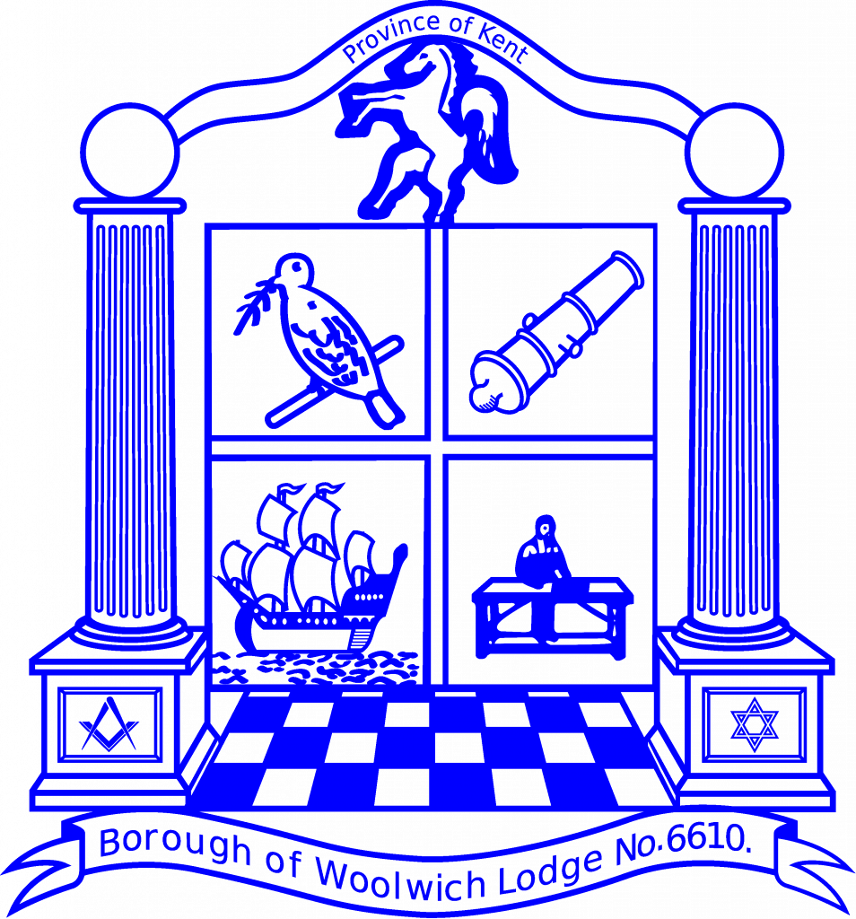 Borough of Woolwich Lodge No. 6610 badge